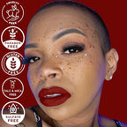 Mynena Red Lipstick Matte Kissproof Waterproof Lightweight Lip Stain Talc-Free Mica-Free Gluten-Free Paraben-Free | Elle