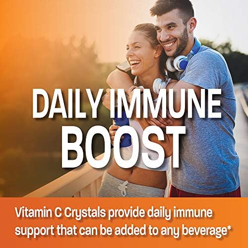 Bronson Vitamin C Powder Pure Ascorbic Acid Soluble Fine Non GMO Crystals – Promotes Healthy Immune System and Cell Protection – Powerful Antioxidant - 1 Kilogram (2.2 Lbs)