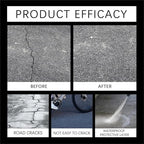 Magic Crack Filler for Concrete, Asphalt Crack Filler For Filling In Cracks Asphalt Driveways And Roads, Installs Easily Dry Granular No Mess And DIY (1pc, 150ml)