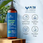 Botanic Hearth Rosemary & Castor Hair Oil (6.7 fl oz) | Nourishing and Strengthening Hair Treatment for Thicker, Healthier-Looking Hair | Paraben Free | Suitable for All Hair Types