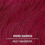 COLORCHARM VIVID DARKS Permanent Cream Color Vibrant Color for Dark Hair Nourishing Vegan Formula No Bleach Needed