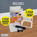 Terro T230 Indoor Electric Flea Trap and Killer - Refillable Flea Traps for Inside Your Home