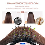 Hair Dryer Brush, Aima Beauty One Step Hair Dryer and Styler Volumizer with Negative Ion for Reducing Frizz and Static, Hair Styling Tools, Pink