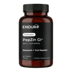 Endur PepZinGI ZINC-CARNOSINE Chewables, Digestive Supplement, Gentle & Effective Formula for Digestive Wellness, Gluten Free, 75mg (60 Tablets)
