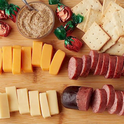 Hickory Farms Farmhouse Sausage & Cheese Medium Gift Box | Gourmet Food Gift Basket, Perfect For Family, Birthday, Sympathy, Congratulations Gifts, Retirement, Thinking of You, Business Gifts