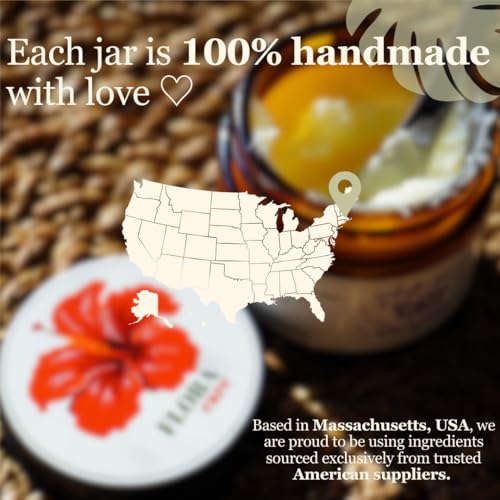 100% Grass-Fed Beef Tallow Face Moisturizer - Natural Organic Skin Care with Lavender Essential Oil - Nourishing 2oz Balm with Rose Hip Oil & Beeswax for Sensitive Skin, Hands & Lips