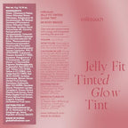 MILKTOUCH Jelly Fit Glow Lip Tint 08 Rosy Breeze - Hydrating Lip Gloss with Long-Lasting Moisture, Lip Stain, Lightweight, Radiant Shine, Perfect for Daily Use, Korean Lip Oil