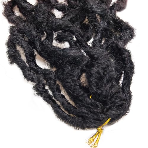 Faux Locs Crochet Hair 24Inch Goddess Locs Crochet Hair, 6Packs Crochet Locs Soft Locs Curly Ends Faux Locs Synthetic Crochet Braids Hair Extensions(OT530/350, 24'')
