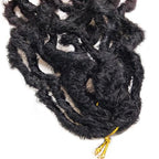 Faux Locs Crochet Hair 24Inch Goddess Locs Crochet Hair, 6Packs Crochet Locs Soft Locs Curly Ends Faux Locs Synthetic Crochet Braids Hair Extensions(OT530/350, 24'')