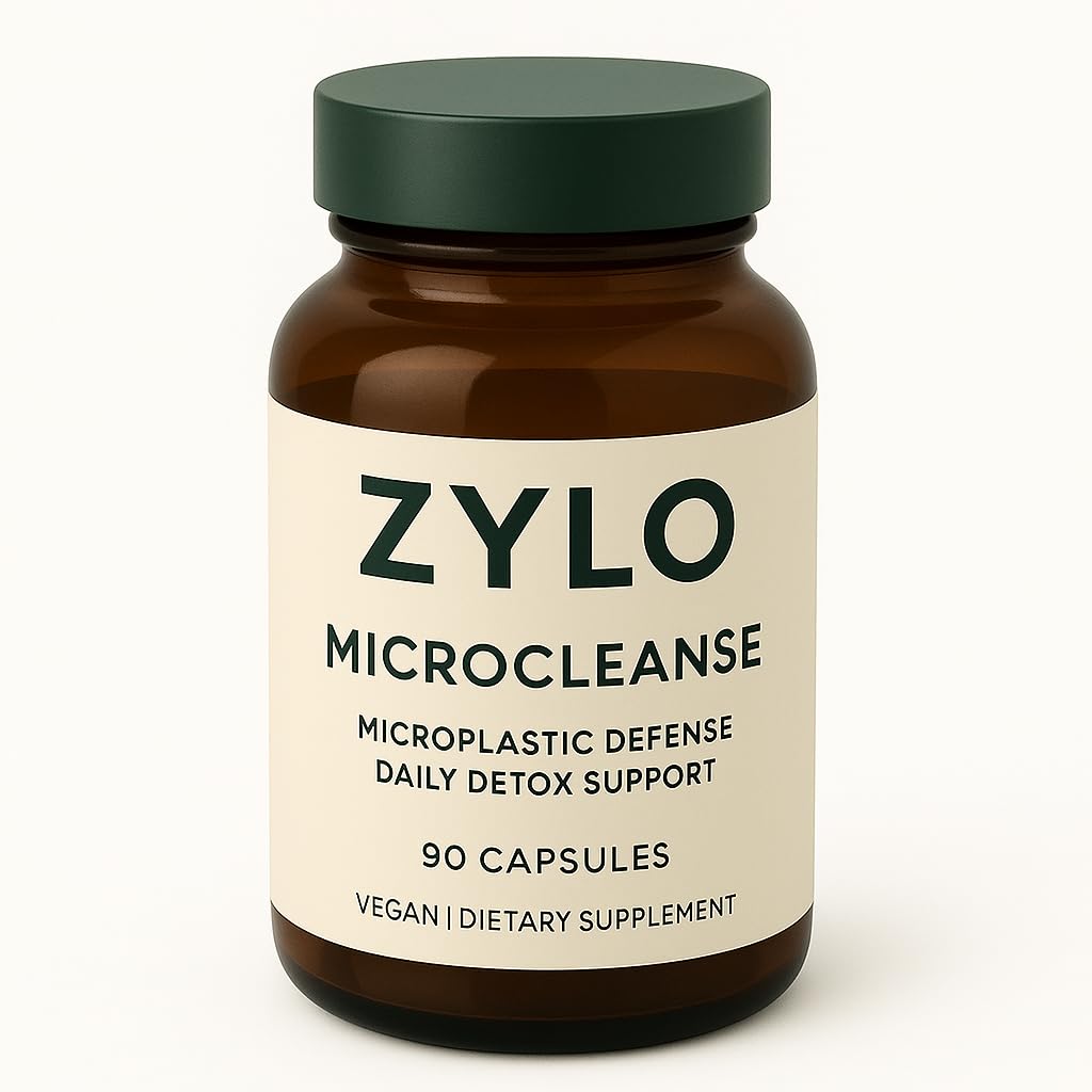 ThinkZylo Microplastic Detox Supplement | Natural Detox Support | Daily Cleanse for Gut Health and Microplastic Defense - - MicroCleanse