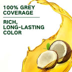 Fvquhvo Coconut Red Wine Hair Dye Shampoo Color Covers Gray Hair,Instant Red 3 in 1,Red 16.90Fl Oz for Women & Men,Long lasting Easy to Apply Red All Types, 1.17 pounds, 16.9 Fl Oz