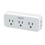 Multi Plug Outlet Extender, TESSAN Surge Protector Wall Plug Splitter with 5 Electrical Outlet Expander, Multiple Plug Adapter for Travel Home Office