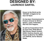 Shashibo Limited Edition Gartel Shape Shifting Box - Award-Winning, Patented Fidget Cube w/ 36 Rare Earth Magnets - Designed by Digital Art Pioneer Laurence Gartel (4 Pack)