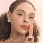 dasique Juicy Dewy Tint (12 Sweet Marron) 0.12 oz | Light Application with moisture | Long-wearing Glossy Lip Stain, Non-sticky | Vegan, Cruelty-free | K-beauty