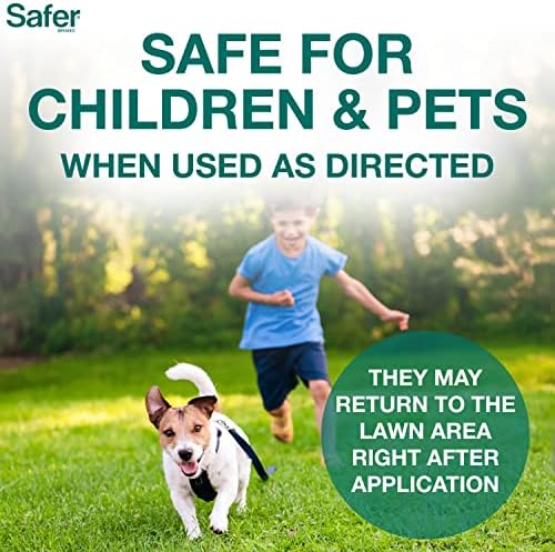 Safer Brand 9335SR Lawn Restore Natural Lawn Fertilizer - Non-Burning Fertilizer - 9-0-2 NPK - Covers up to 5,000 Sq Ft