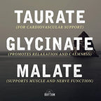 Natural Rhythm Triple Calm Magnesium 150 mg - 2 Pack – Magnesium Supplement with Magnesium Glycinate, Malate, and Taurate. Calming Blend for Promoting Rest and Relaxation - 120 Count Bottles