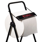 WypAll Jumbo Roll Wiper Dispenser, Standing Delivery System, Black (80596)