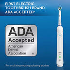 Oral-B Pro 1500 CrossAction Electric Power Rechargeable Battery Toothbrush, Powered by Braun
