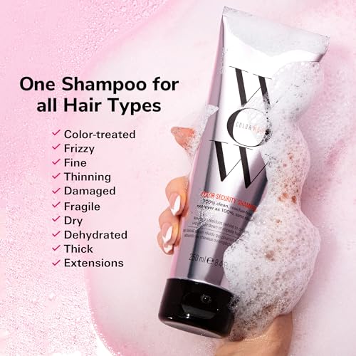 COLOR WOW Dream Clean Duo - 100% clean, sulfate-free COLOR SECURITY SHAMPOO and weightless COLOR SECURITY CONDITIONER- for Normal to Thick Hair| Achieve Super Glossy, Hydrated Hair