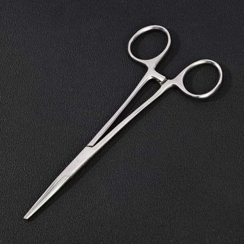 Hemostats Piercing Clamps Ear Nose Septum Piercing Piercing Tool for All Piercings 316L Stainless Steel Ear Lip Nose Belly Navel Tongue Body Piercing Kit