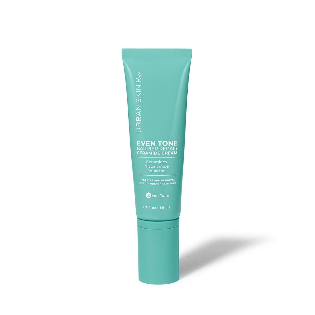 Urban Skin Rx® Even Tone Barrier Repair Ceramide Lightweight Multitasking Hydrator Cream with Niacinamide & Squalane, Replenishes Moisture, Improves the Look of Damaged, Uneven Skin Tone, 1.7 Fl Oz