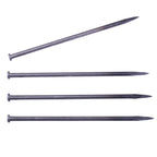 WOWCASE 12 Inch Metal Edging Spikes,10 Pcs Heavy Duty Solid Metal Landscaping Spike, Anchoring Spike Nails for Paver Edging, Weed Barrier, Artificial Turf Etc. (10)