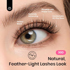 Beetles Lash Clusters 320pcs Individual Lashes 30D Natural Wispy Eyelash Clusters 8-16mm Cluster Eyelash Extensions D Curl False Eyelashes DIY Cluster Lashes (C028, 30D, 8-16mm)