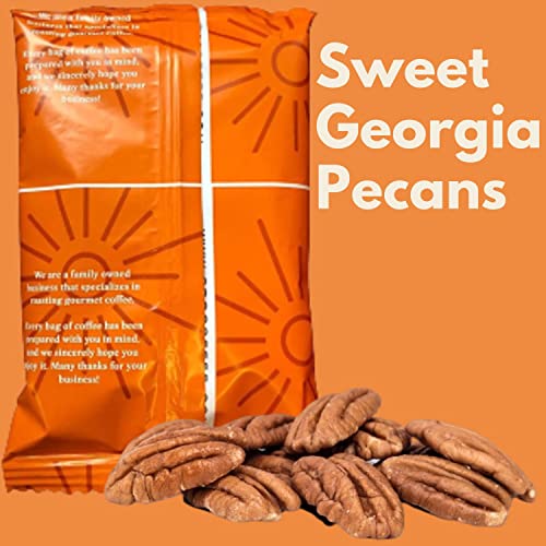 Sarasota Coffee Ground Packets | Gourmet Flavored Medium Roast Bulk Coffee Packs | Southern Texas Butter Pecan | Low Acid Mold Free Individual Pouches for 12 Cup Coffee Maker | 2 Ounce Bags, 36 Count