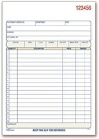 Adams Sales Order Book, 3-Part Carbonless, White/Canary/Pink, 5-9/16" x 8-7/16", 50 Sets (TC5805) (Pack of 2)