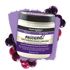 Aunt Jackie's Grapeseed Style and Shine Recipes Rescued Thirst Quenching Hair Recovery Conditioner Repair Treatment, Seals in Moisture, 15 oz