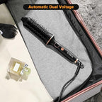 Thermal Brush for Blowout Look, 1 1/2 Inch Heated Round Brush Styler, Negative Ion Thermal Round Brush Curling Iron