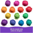 Kinetic Sand, 6lbs Mega Mixin’ Bag with Red, Yellow & Blue Play Sand (Packaging May Vary), Sensory Toys for Kids Ages 3 and up
