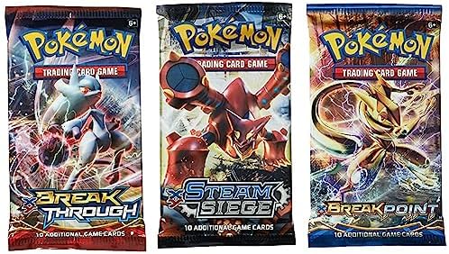 Pokemon Cards - 3 Booster Packs (Random packs)