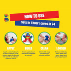 Le Glue Temporary Glue - Compatible with Legos - Non-Permanent Clear Adhesive for Plastic Building Blocks - No Messy Break-Ups - Non-Toxic Formula - Created for Kids, by a Kid