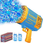 Bubble Machine Gun Kids Toys, Bubble Gun with Colorful Lights and Thousands Bubbles, Outdoor Toy Birthday Party Favors for Boys Girls Age 3 4 5 6 7 8 9 10 11 12 Years Old