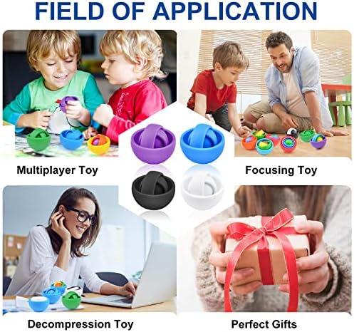 Fidget Toys for Kids, Sensory Toys for Adults, Gifts for Boys Girls Teens Christmas New Year Valentine's Day, ADHD Autism Stress Relief Finger Tools Classroom