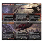 Magic The Gathering The Lord of The Rings: Tales of Middle-Earth Scene Box - Flight of The Witch-King (6 Scene Cards, 6 Art Cards, 3 Set Boosters + Display Easel)