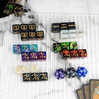 63 Pieces Abilities Keyword Counter Dice Bulk MTG Dice Counters Set Magic Plus 1 Life Buff Tokens for MTG, TCG, Card Gaming Accessories