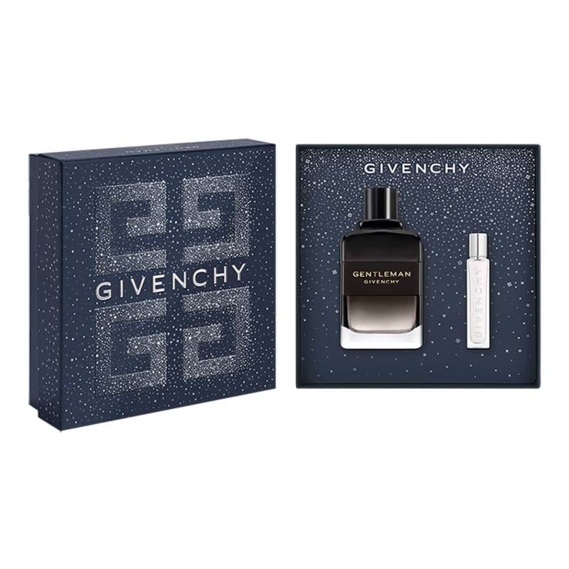 Givenchy Gentleman Boisee 2-Piece Gift Set for Men, (3.4 Oz Eau De Parfum Spray + 0.42 Oz Eau De Parfum Travel Spray)