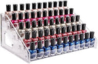 Nail Polish Organizer Acrylic Display Rack for Nail Polish Holder Sunglasses Organizer Essential Oils Holder Clear Eyeglasses Display Case Makeup Organizer