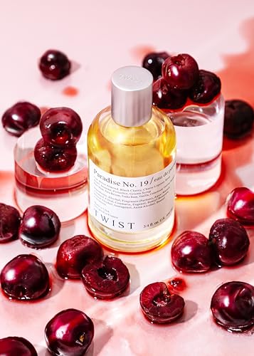 Twist - Paradise No. 19 - Eau De Parfum Inspired by Tom Ford's Lost Cherry, Long-Lasting Perfume for Women & Men, Paraben Free, Vegan, Clean Ingredients, Unisex Fragrance - Spray 100 ml | 3.4 fl. oz.