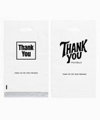 POLYSELLS Thank You Poly Mailers 12x15.5 inches 100 Pcs Waterproof Self-Sealing Shipping Bags with Handle for Clothing