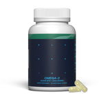Blueprint Bryan Johnson Omega-3 - Vegan Algae Omega 3 Supplement with EPA/DHA - 800mg Plant-Based for Brain, Heart & Joint Support - High Absorption Triglyceride Form - 1:1 EPA/DHA