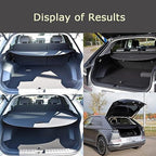 OQHAIR Cargo Cover Car Retractable Rear Trunk Cargo Cover Shade Black Aluminum Alloy 1 Set for Explorer 2020 2021 2022 2023