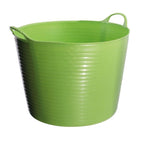 Red Gorilla Small Flexible Plastic Tub, Toy Storage, Laundry, Gardening & More, 38 Liter/9.9 Gallons, Pistachio