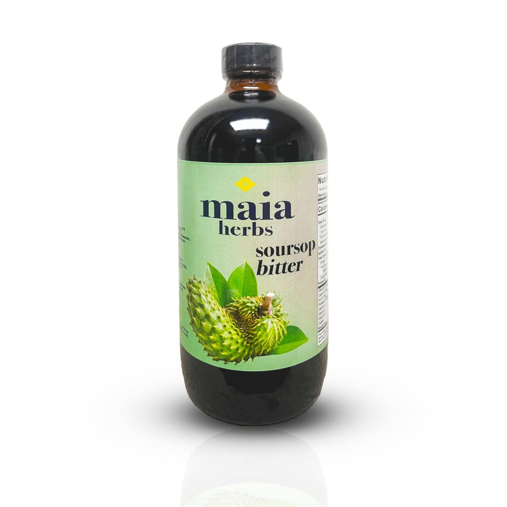 Maia Herbs Soursop Bitters Liquid 16oz - Premium Holistic Immune Boost