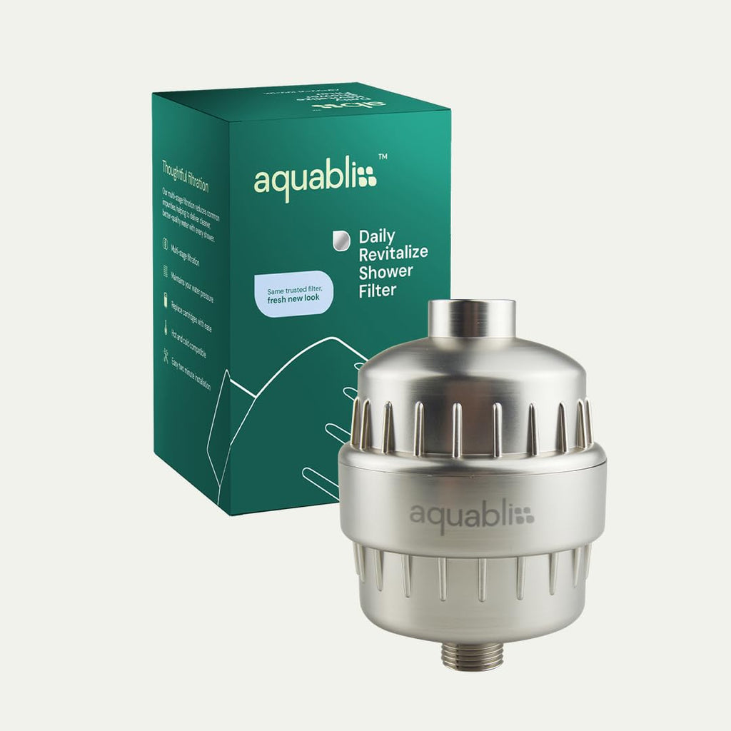 Aquabliss SF100 Daily Revitalize Shower Filter - Brushed Nickel