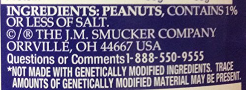 Adams 100% Natural CRUNCHY PEANUT BUTTER 36oz (2 Pack)
