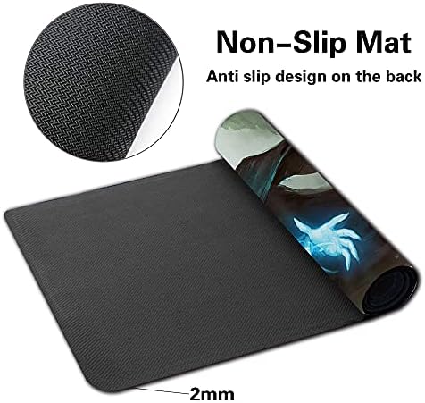 Board Game TCG Playmat Table Mats Games Size 60X35 cm Mousepad Compatible for MTG CCG RPG Trading Card Game (JACE-The-Mind-Sculptor)