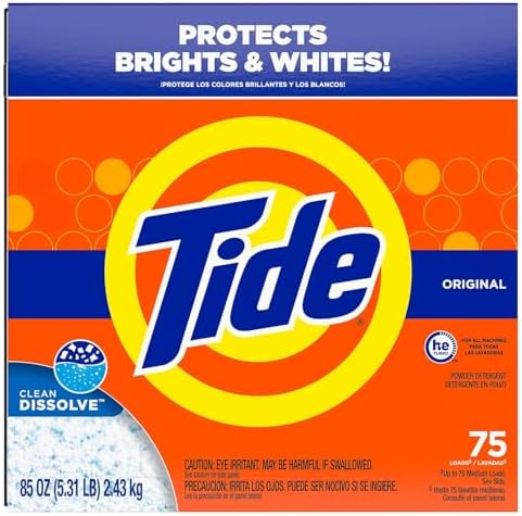 Tide Ultra Powder Laundry Detergent, 68 Loads, 95 oz., 3/Carton (84997)
